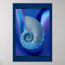 Recherche de coquillages posters Rétro