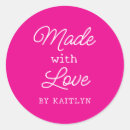 Recherche de sans couture autocollants Rose