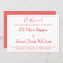 Recherche de coral invitations Mignon