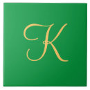 Recherche de arrière plan vert carreaux Monogramme