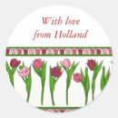 Recherche de la hollande autocollants Tulipes