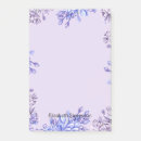 Recherche de floral post its Violet