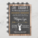 Recherche de buffalo plaid baby shower invitations Flanelle