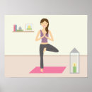 Recherche de posture posters Posture de yoga