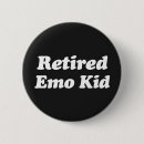 Recherche de humour drôle de retraite badges Typographie