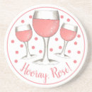 Recherche de vigne dessous de verres Rose