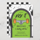 Recherche de skateboard party invitations Fête de patinage