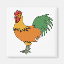 Recherche de dessin amusant magnets Coq