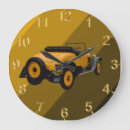 Recherche de voiture jaune horloges Classique