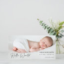 Recherche de hello faire part naissance Simple