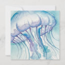 Recherche de peinture meduse cartes invitations Aquatique