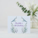 Recherche de anniversaire de baleine cartes postales Aquarelle