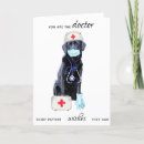 Recherche de assistant médecin vœux cartes Stéthoscope