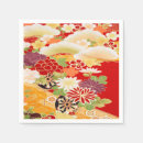 Recherche de motif oriental serviettes Rouge