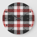 Recherche de tartan horloges Rouge