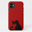 Recherche de chat français iphone coques Silhouette