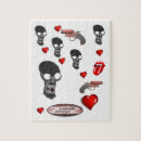 Recherche de crane puzzles Décoratif