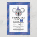 Recherche de koala party invitations Enfants
