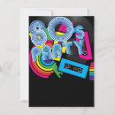Recherche de musique 11x16 invitations Années 80