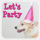 Recherche de anniversaire de corgi autocollants Mignon
