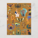 Recherche de hiéroglyphes égyptiens cartes postales Symbole