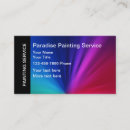 Recherche de arrière plan coloré cartes visite Peinture