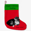 Recherche de bas chat de chaussette de noël Stockage