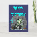 Recherche de monster anniversaire cartes Amusant