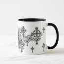 Recherche de religieux tasses Croix