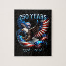 Recherche de aigle chauve américain puzzles Rouge blanc et bleu