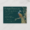 Recherche de conception de paon cartes visite Paons