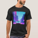 Recherche de retrowave tshirts Onde synthonale
