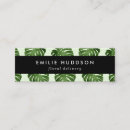 Recherche de palmier vert cartes visite Motif