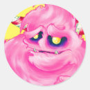 Recherche de monstre rose autocollants Monstres