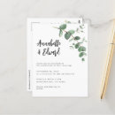 Recherche de feuillage vert cartes postales Aquarelle