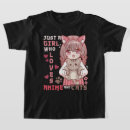Recherche de manga enfant tshirts Chats