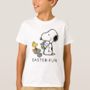 Recherche de bande dessinée de pâques tshirts Snoopy