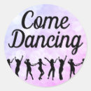 Recherche de silhouette de danseur autocollants Amusement