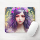 Recherche de belle femme tapis souris Alphonse mucha