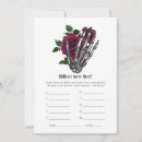 Recherche de goth bridal shower invitations Floral