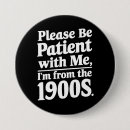 Recherche de 1900s badges Drôle