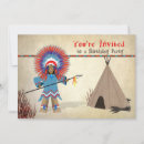 Recherche de teepee invitations Garçons