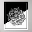Recherche de mandala moderne art Floral