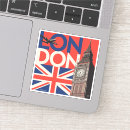 Recherche de big ben autocollants Drapeau britannique