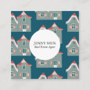 Recherche de courtier de maison cartes visite Moderne