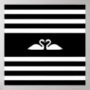 Recherche de rayures noires et blanches posters Pour eux