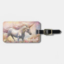 Recherche de étiquette de bagage de licorne bagages étiquettes Rose