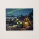 Recherche de aurora borealis puzzles Glace
