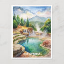 Recherche de parc national de hot springs cartes postales Sources chaudes