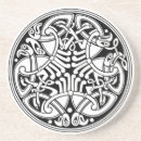 Recherche de knotwork dessous de verres Motif